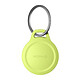 Nomad Porte-Clés AirTag v2 Lumen Coque pour AirTag robuste en ABS avec anneau porte-clés en acier électroplaqué