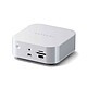 Satechi CubeDock Thunderbolt 5 avec slot SSD - Argent Station d'accueil Thunderbolt 5 avec slot SSD M.2 NVMe