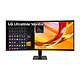 LG 34" LED - UltraWide 34U601B-B UltraWide WQHD - 3440 x 1440 pixel - 5 ms (grigio su grigio) - 21/9 - Pannello VA curvo - 120 Hz - HDR10 - FreeSync Premium - HDMI/DisplayPort - Nero