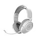 Corsair HS35 Wireless v3 (Blanc) Micro-casque stéréo sans fil pour gamer - circum-aural - microphone amovible - coussinets en tissu doux - PC/PS5/XboxOne/Switch