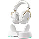 MCHOSE V9 Turbo+ (Blanc/Or) Casque gaming sans fil - circum-aural fermé - Bluetooth/RF 2.4 GHz - microphone avec réduction de bruit - compatible PC, consoles, smartphone