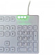 Avis MCL Clavier étanche filaire en silicone (Blanc) - AZERTY, Français