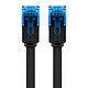 Avis Goobay Câble RJ45 Plat Cat 6a U/UTP 2 m (Noir)