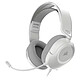 Corsair HS35 v3 (Blanc) Micro-casque filaire pour gamer - stéréo - Jack 3.5 mm - circum-aural - microphone omnidirectionnel - coussinets en tissu doux - PC/PlayStation/Switch