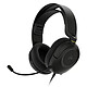 Corsair HS35 v3 (Noir) Micro-casque filaire pour gamer - stéréo - Jack 3.5 mm - circum-aural - microphone omnidirectionnel - coussinets en tissu doux - PC/PlayStation/Switch