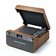 Muse MT-118 AT Mini-Chaîne avec tourne-disque 3 vitesses (33, 45, 78 tours) et cellule Audio-Technica - Lecteur CD - Tuner FM - Bluetooth 5.4 - Enceintes intégrées 2x 12.5 W - RCA/AUX - Sortie casque