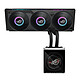 ASUS ROG Strix SLC IV 360 ARGB LCD Noir Kit de Watercooling 360 mm pour processeur avec éclairage ARGB Aura Sync