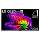 LG OLED65G6 Téléviseur OLED evo AI 4K UHD 65" (164 cm) - 120 Hz - Dolby Vision - Wi-Fi/Bluetooth/AirPlay 2 - G-Sync/FreeSync Premium/VRR 165 Hz - 4x HDMI 2.1 - Google Assistant/Alexa - Son 4.2 60W Dolby Atmos