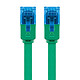 Avis Goobay Câble RJ45 Plat Cat 6a U/UTP 1 m (Vert)