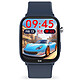 Ice Watch Smart Junior 3.0 Find My Blue Light Blue Montre connectée pour enfant - étanche IP68 - écran tactile AMOLED 1.75" - 390 x 450 pixels - Bluetooth 5.0 - bracelet en silicone