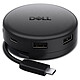 Dell Pro DA326 7-in-1 USB-C adapter to HDMI/DisplayPort/Ethernet/USB-C x2/USB-A x2