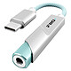 FiiO KA11 Argent DAC USB portable 32 bits/384 kHz - Hi-Res Audio - USB-C, casques 3.5 mm
