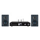 Imperial DABMAN i560 CD + Dali Kupid Bleu Lecteur tout-en-un stéréo 2 x 30W - CD/DAB+/HDMI ARC/USB - Radio Internet - Wi-Fi/Bluetooth 5.1 - Fast Ethernet + Enceinte bibliothèque compacte 120W (par paire)