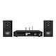 Imperial DABMAN i560 CD + Triangle Elara LN01 Noir Mat Lecteur tout-en-un stéréo 2 x 30W - CD/DAB+/HDMI ARC/USB - Radio Internet - Wi-Fi/Bluetooth 5.1 - Fast Ethernet + Enceinte bibliothèque compacte 50 W Bass-Reflex (par paire)