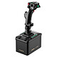 Moza Racing AB6 Flight Simulator Joystick pour simulation de vol - 25 commandes programmables - composite renforcé de fibres de carbone