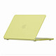 MW Coque MacBook Neo Sandy Color Lemon Coque transparente pour MacBook Neo