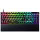 Razer Huntsman v3 Pro 8 kHz Clavier gaming - interrupteurs optiques analogiques Razer 2ème génération - bouton numérique multifonction - rétro-éclairage RGB Chroma - AZERTY, Français