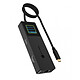 ICY BOX IB-DK4038-LCD Estación de acoplamiento USB Type-C con pantalla LCD - 2x USB 3.1 Type-A + 1x USB 3.1 Type-C + 1x USB 2.0 Type-A + Power Delivery (hasta 100 Watts) + 1x HDMI + 1x LAN 1 GbE