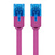 Avis Goobay Câble RJ45 Plat Cat 6a U/UTP 2 m (Magenta)