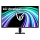 LG 27" LED - UltraGear 27G411B-B Ecran PC Full HD 1080p - 1920 x 1080 pixels - 5 ms (gris à gris) - 16/9 - Dalle IPS - 144 Hz - HDR10 - FreeSync / Compatible G-SYNC - HDMI/DisplayPort - Noir