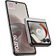 Motorola Razr 70 PANTONE Bright White 5G-LTE IP48 Smartphone - MediaTek Dimensity 7450X Octo-Core - 8 GB RAM - 120 Hz 6.9" AMOLED internal touchscreen 1080 x 2640 - 90 Hz 3.6" AMOLED external touchscreen 1056 x 1066 - 256 GB - NFC/Bluetooth - 4800 mAh - Android 16