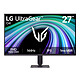 LG 27" LED - UltraGear 27G411B-B Ecran PC Full HD 1080p - 1920 x 1080 pixels - 5 ms (gris à gris) - 16/9 - Dalle IPS - 144 Hz - HDR10 - FreeSync / Compatible G-SYNC - HDMI/DisplayPort - Noir