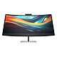 HP 39.7" LED - 740pm Ecran PC UltraWide WUHD - 5120 x 2160 pixels - 5 ms (gris à gris) - 21/9 - Dalle IPS incurvée - HDMI/DisplayPort/Thunderbolt - Webcam - Eethernet - Réglage en hauteur - Argent