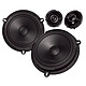 Pioneer TS-Q160C-FD Haut-parleurs coaxiaux à 2 voies de 16.5 cm (par paire) avec tweeters à dôme souple en polyester de 30 mm