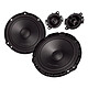 Pioneer TS-Q160C-PC Haut-parleurs coaxiaux à 2 voies de 16.5 cm (par paire) avec tweeters à dôme souple en polyester de 30 m
