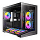 Antec CX M3 ARGB Negro Caja Mini Torre con ventana y frontal de cristal templado