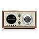 Tivoli Audio Model One+ Noyer Radio numérique multiroom FM/DAB+ avec Wi-Fi, Bluetooth 5.2 - Écran LED - entrée AUX - mini-jack 3,5 mm