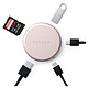 Satechi OntheGo 5-en-1 Adaptateur Multiport (Blush) pas cher