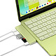 Satechi USB-C Snap Hub 6-en-1 (Citrus) pas cher