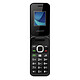 Logicom Fleep 460 Noir Téléphone 4G LTE - RAM 48 Mo - Ecran 1.77" 128 x 160 - 128 Mo - microSDHC - Bluetooth 5.0 - 1000 mAh