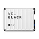 WD_Black P10 Game Drive 2 TB - White External 2.5" hard drive on USB 3.0 port optimized for PS4/PS5 game consoles