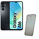 Samsung Galaxy A16 Negro (4 Go / 128 Go) + Akashi Funda TPU Esquinas Reforzadas Smartphone 4G-LTE Advanced Dual SIM IP54 - Helio G99 8-Core 2.2 GHz - RAM 4 Go - Pantalla táctil Super AMOLED 90 Hz 6.7" 1080 x 2340 - 128 Go - NFC/Bluetooth 5.3 - 5000 mAh - Android 14 + Funda de protección transparente