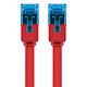 Avis Goobay Câble RJ45 Plat Cat 6a U/UTP 2 m (Rouge)