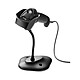 Zebra DS2208-SR7U2100SGW Lecteur de codes barres 1D/2D filaire à portée standard avec câble USB et support