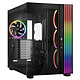 be quiet! Light Base 900 FX (Noir) Boîtier moyen tour avec façade et fenêtre en verre trempé, ventilateurs ARGB et bande LED ARGB