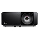 Optoma UHZ67 Black 4K Ultra HD 3D Ready DLP laser projector - 4300 lumens - HDR - 1080p/240 Hz gaming mode - 6.5 ms input lag - 1.6x zoom - HDMI/USB/Ethernet - Built-in 15 W speaker