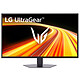 LG 27" OLED - UltraGear 27GX790B-B Ecran PC 2.5K - 2560 x 1440 pixels - 0.2 ms (gris à gris) - 16/9 - Dalle OLED - 540 Hz - DisplayHDR True Black 500  - FreeSync Premium Pro/G-SYNC Compatible - HDMI/DisplayPort/USB-C - Pivot - Noir