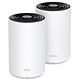 TP-LINK Deco PX50 (x 2) 2 Routeurs sans fil Dual-Band Wi-Fi 6 AX3000 (AX2402 + AX574) MU-MIMO + CPL 1.5 Gbps avec 3 ports LAN/WAN