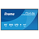 iiyama 65" LED - ProLite LH6566UHSB-B1AG 3840 x 2160 pixels 16:9 - VA - Dalle mate, Haze 25% - 5000:1 - 800 cd/m² - 6.5 ms - Android OS - HDMI/USB-C- Ethernet - Wi-Fi - Haut-parleurs intégrés - 24/7 - Noir