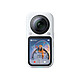 Insta360 X6 Standard Bundle Arctic White Caméra d'action 360° 8K avec photo 120MP, stabilisation FlowState, Wi-Fi, Bluetooth, IPX8, batterie 2600 mAh