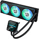 ASUS PRIME LC II 360 ARGB LCD (Noir) Kit de Watercooling 360 mm pour processeur avec éclairage ARGB et écran LCD 3.95"