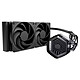 Cooler Master MasterLiquid ATMOS Stealth - 240mm Watercooling autonome - PWM - Socket AMD AM4 / AM5 et Intel 115x / 1200 / 1700 / 1851