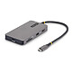 StarTech.com 305B-USBC-MULTIPORT Adaptateur multiport USB-C 10-en-1 vers ports USB-C/USB-A/HDMI/SD/RJ45
