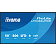 iiyama 55" LED - ProLite LH5066UHSB-B1AG 3840 x 2160 pixels 16:9 - VA - Dalle mate, Haze 25% - 1200:1 - 800 cd/m² - 6.5 ms - Android OS - HDMI/USB-C- Ethernet - Wi-Fi - Haut-parleurs intégrés - 24/7 - Noir