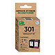 UPrint Pack de 2 Cartouches compatible HP 301 (Noir/Couleurs) Pack de 2 Cartouches d'encre noire et couelurs compatible HP 301 (200/210 pages à 5%) Noir/Cyan/Magneta/Jaune