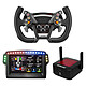 Simagic Zeus GT Bundle Volant de type GT - diamètre 300 mm - structure carbone - jusqu'à 91 zones RGB personnalisables - compatible SimHub & SimPro Manager V3 + MagicDash 4 + Air Link